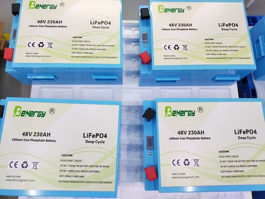 Rechargeable Li Ion Battery Pack 48V 230AH With Metal Case