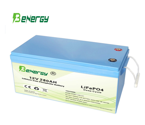 Lifepo4 250AH RV battery 12V high power for solar system energy storage