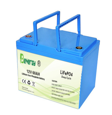 Rechargeable Deep Cycle Lithium Ion Battery Packs 60AH 12 Volt With Bluetooth Function