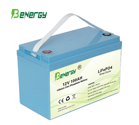 100AH 12V Lithium Battery Pack 4pcs Cells 100A Max Discharge Current