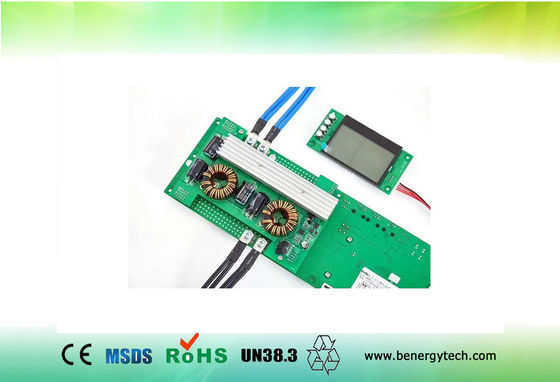 LCD 16S BMS Bluetooth Circuit Board RS485 For LiFePO4 Battery Pack