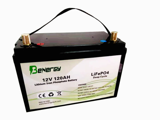 120Ah 12V Lithium Battery Pack IP65 Lithium Iron Phosphate Pack 150A