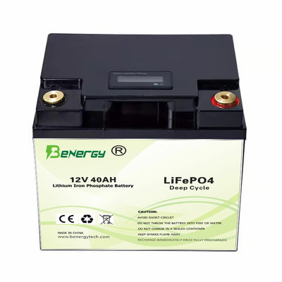 LiFePO4 12V 40Ah Lithium Ion Battery For Golf Trolley CC Charge Mode