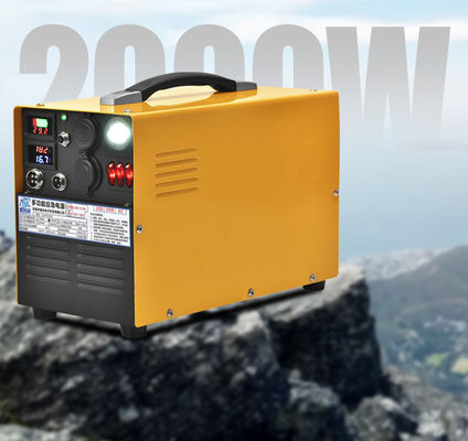 IP65 2500WH 2000W Lithium Portable Power Station Lifepo4